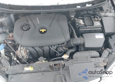 2012 Hyundai Elantra Limited (Ulsan Plant) из США, поврежденный, VIN KMHDH4AEXCU226521